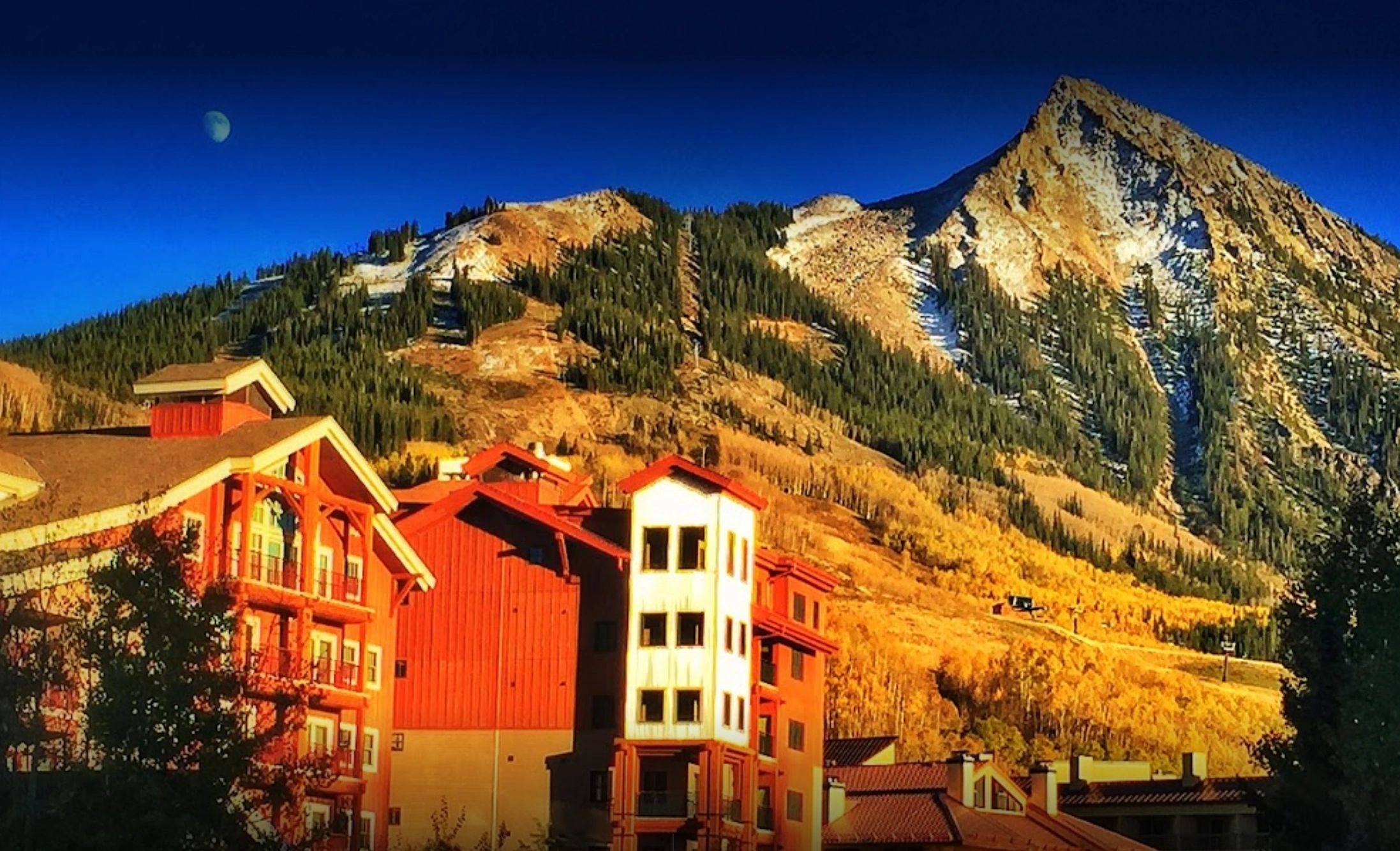 Mountain view from Crested Butte
