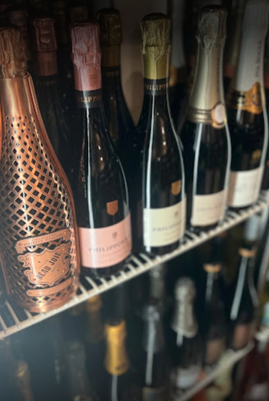 Champagne and sparkling wine selection